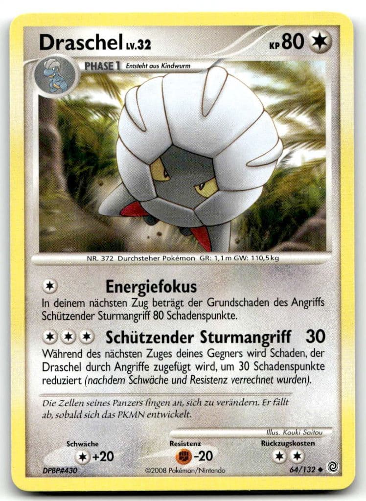 Draschel LV.32 64/132 Secret Wonders trading card