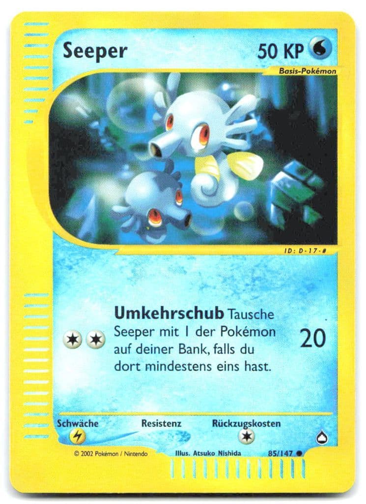 Seeper 85/147 Expedition Base Set trading card