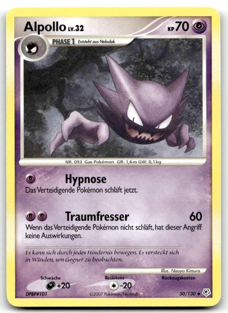 Alpollo 50/130 Diamant & Perl trading card