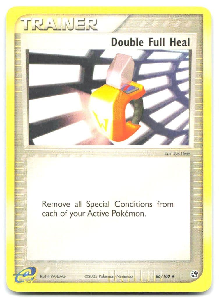 Double Full Heal 86/100 EX Sandstorm trading card