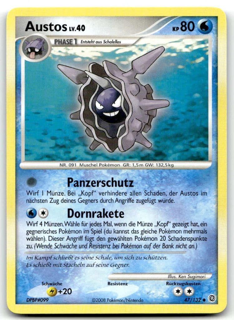 Austos 47/132 Secret Wonders trading card
