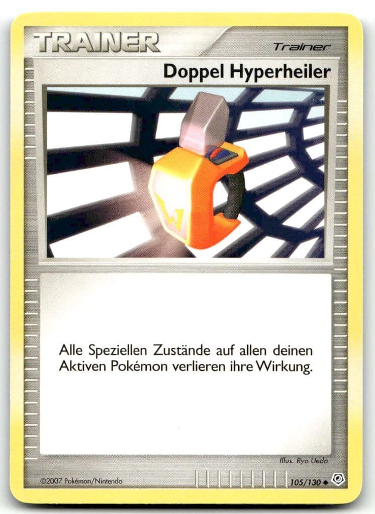 Doppel Hyperheiler 105/130 Diamond & Pearl trading card