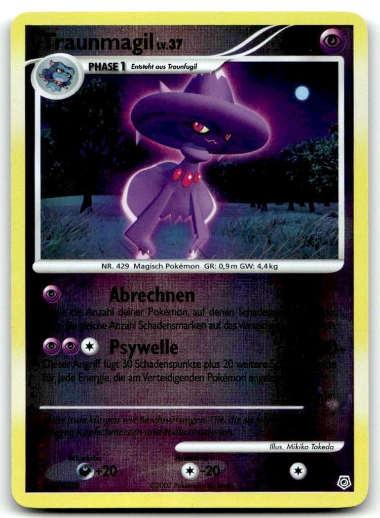 Traunmagil 10/122 Diamond & Pearl trading card