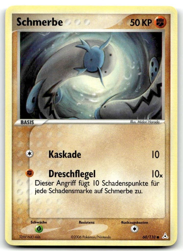 Schmerbe 60/110 EX Holon Phantoms trading card