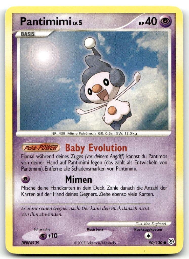 Pantimimi 90/130 Mysterious Treasures trading card