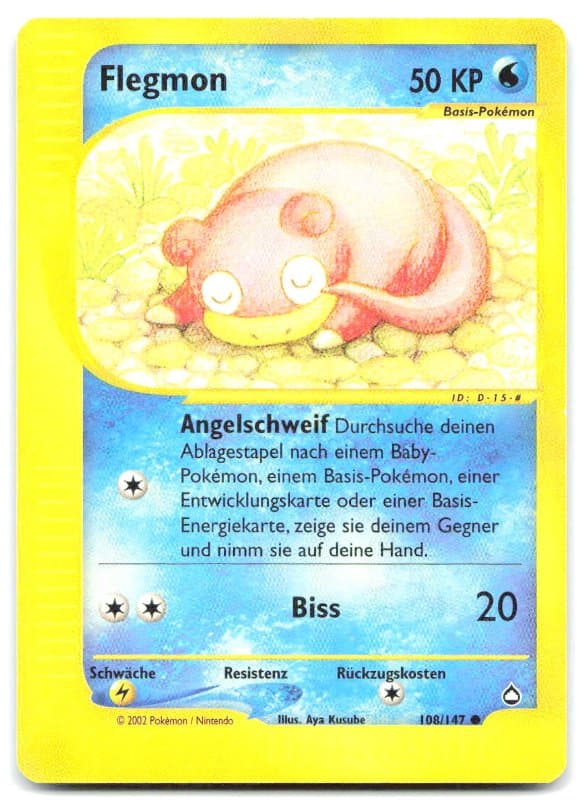 Flegmon - 108/147 - Aquapolis - (DE)