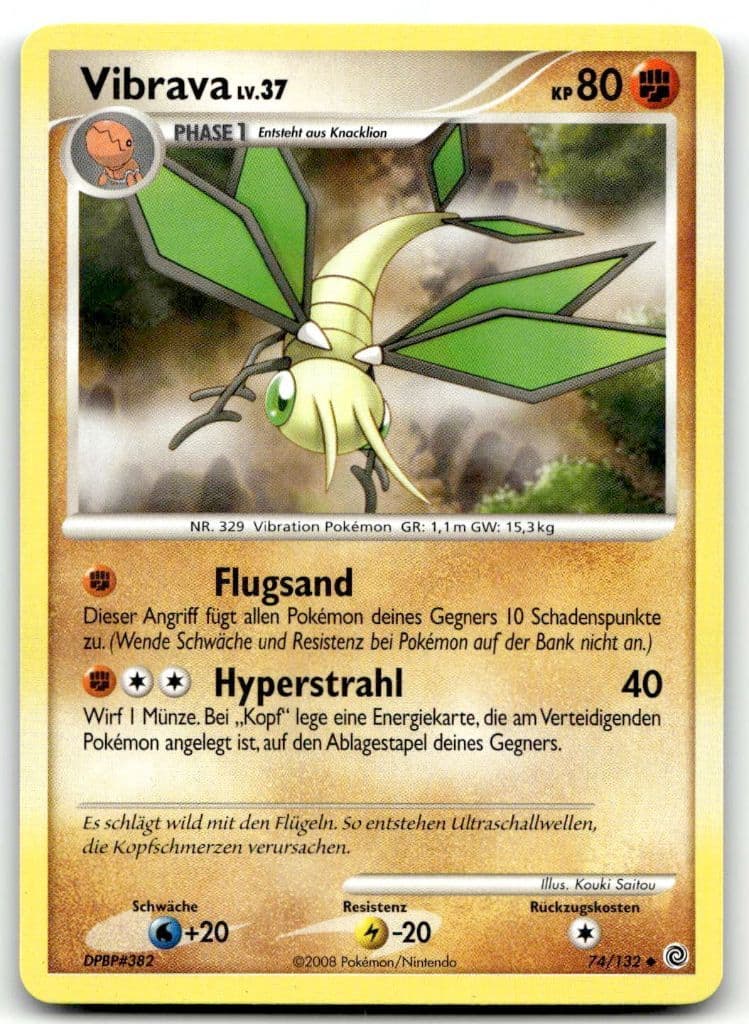 Vibrava 74/132 Rätselhafte Wunder trading card