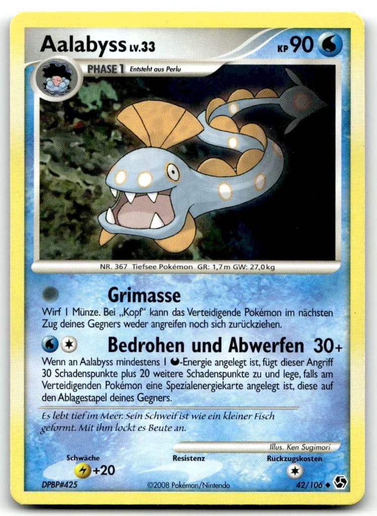 Aalabyss 42/106 Epische Begegnungen (Great Encounters) trading card