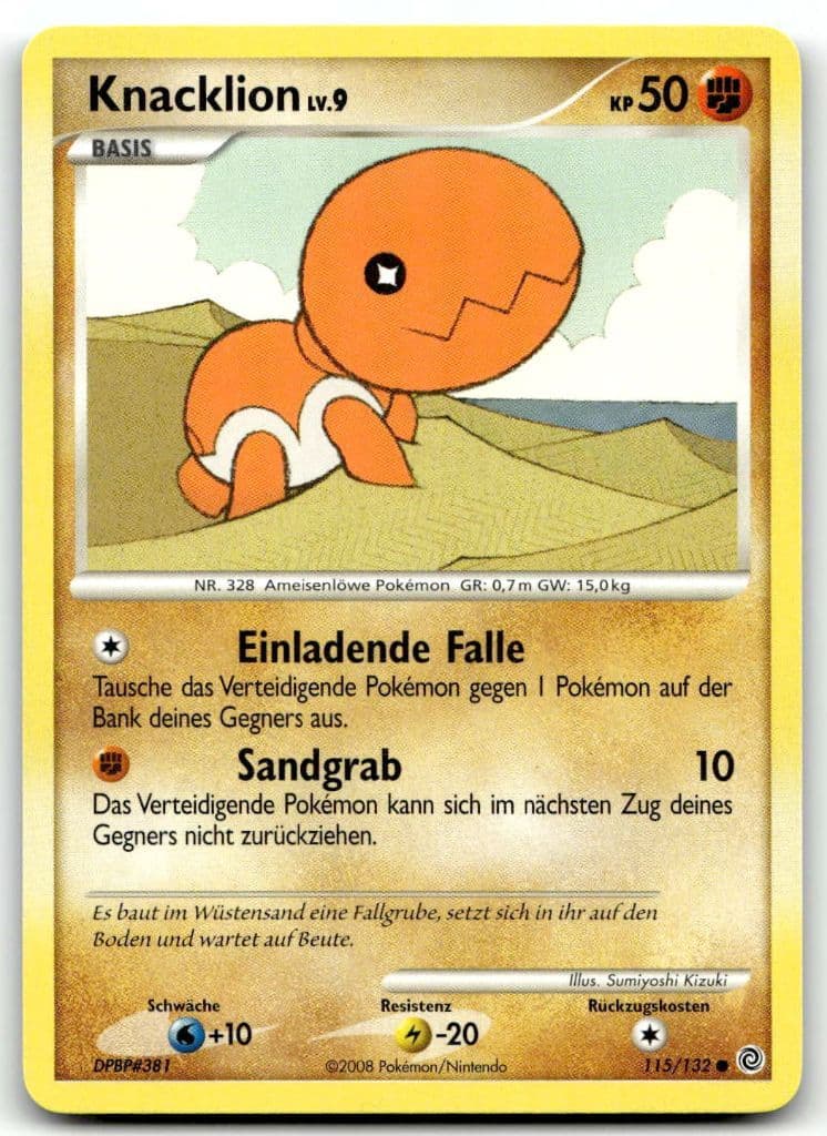 Knacklion 115/132 Great Encounters trading card