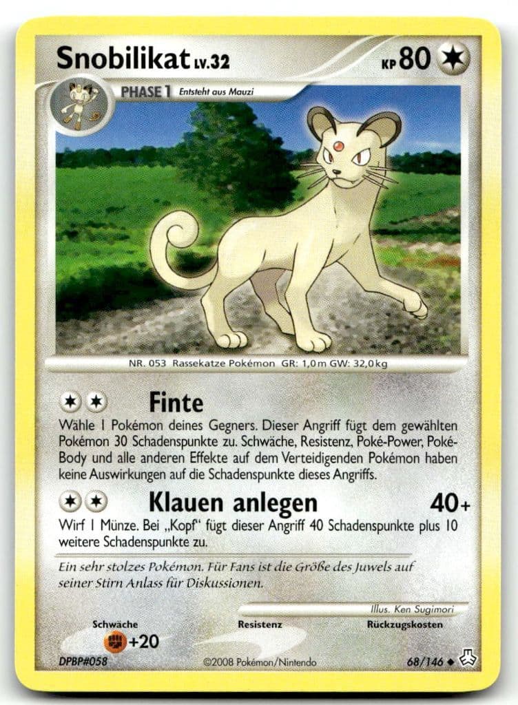 Snobilikat LV.32 68/146 Erwachte Legenden (Legends Awakened) trading card