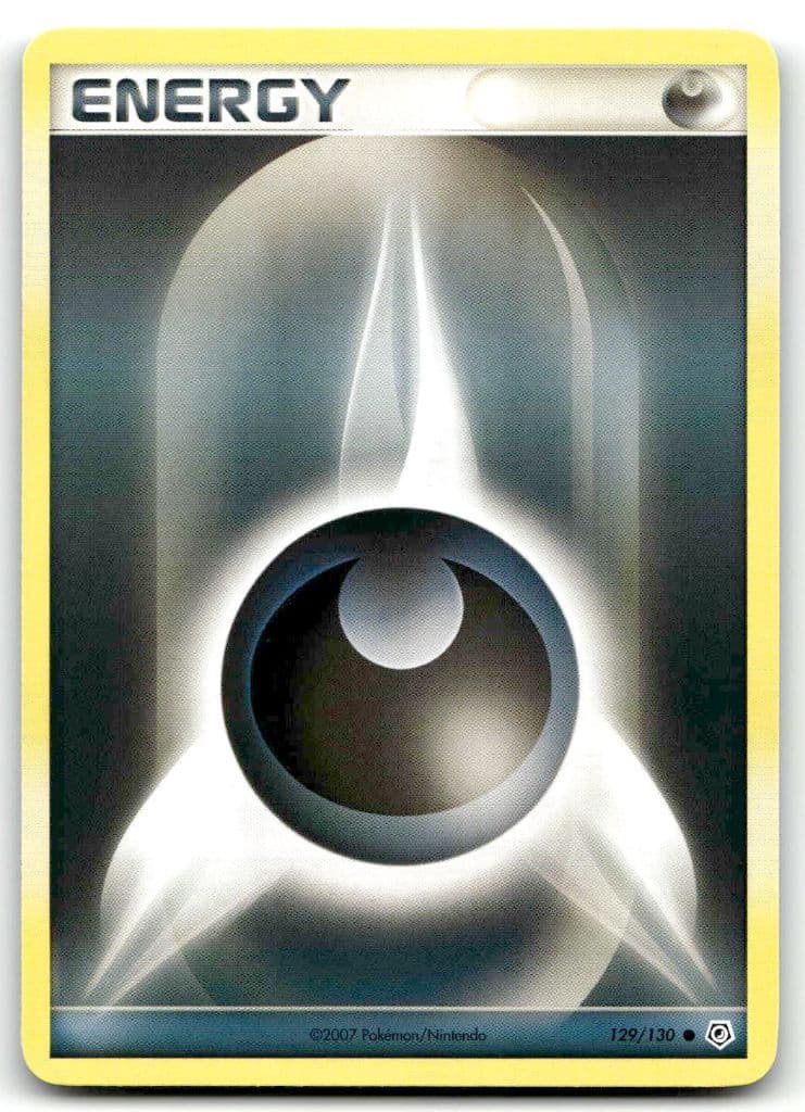 Darkness Energy 129/130 Diamond & Pearl trading card