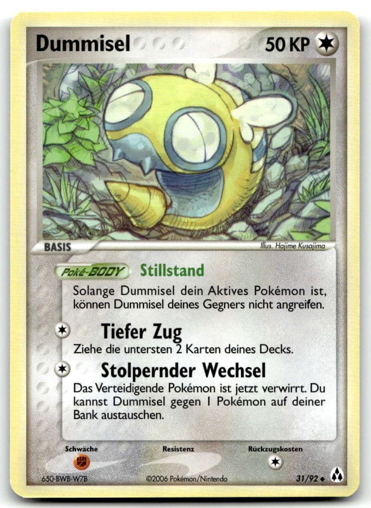 Dummisel 31/92 EX Legend Maker trading card