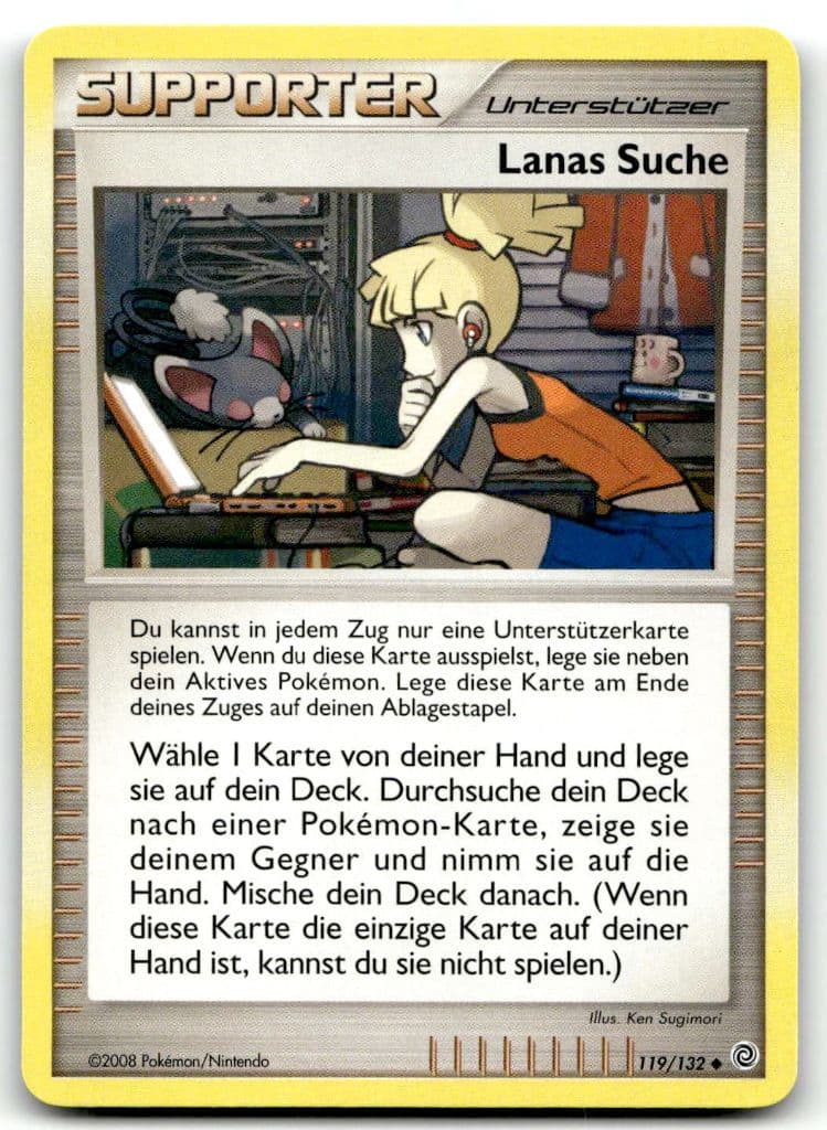 Lanas Suche 119/132 Secret Wonders trading card