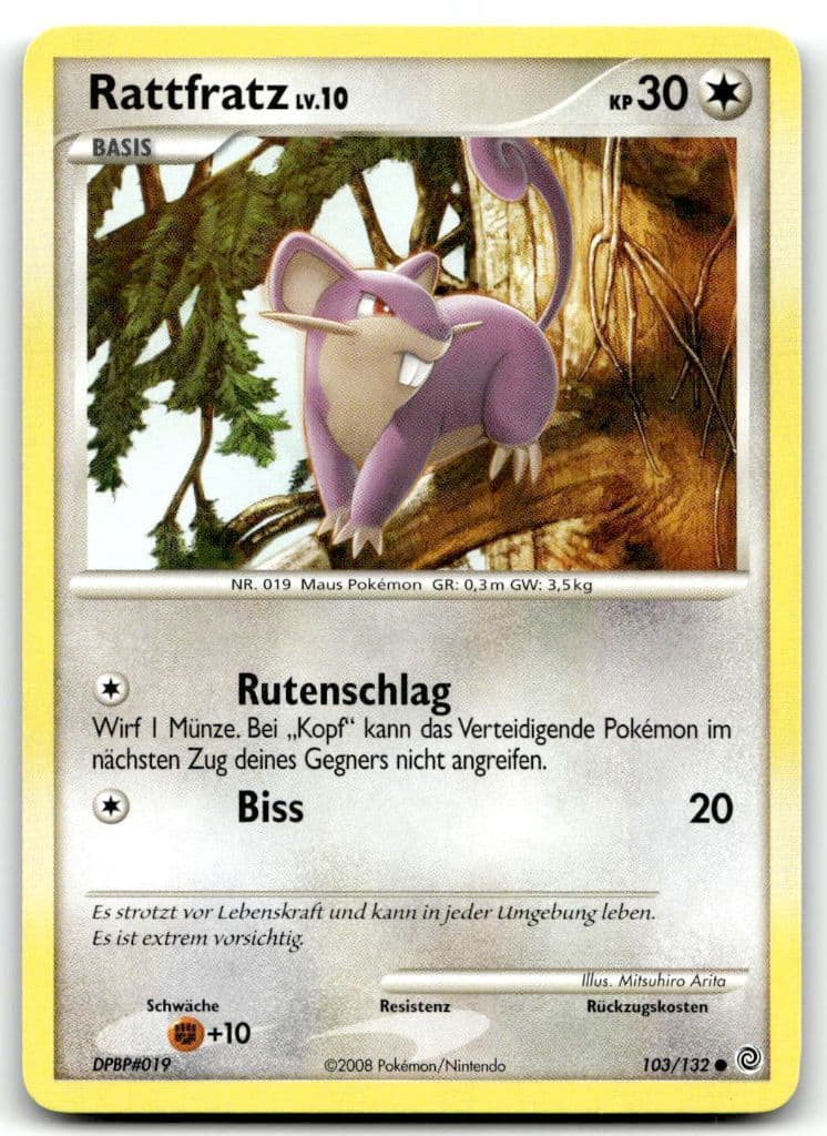 Rattfratz 103/132 Secret Wonders trading card