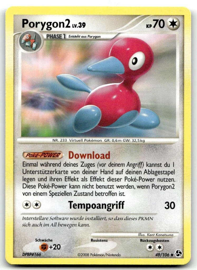 Porygon2 49/106 Great Encounters (Epische Begegnungen) trading card