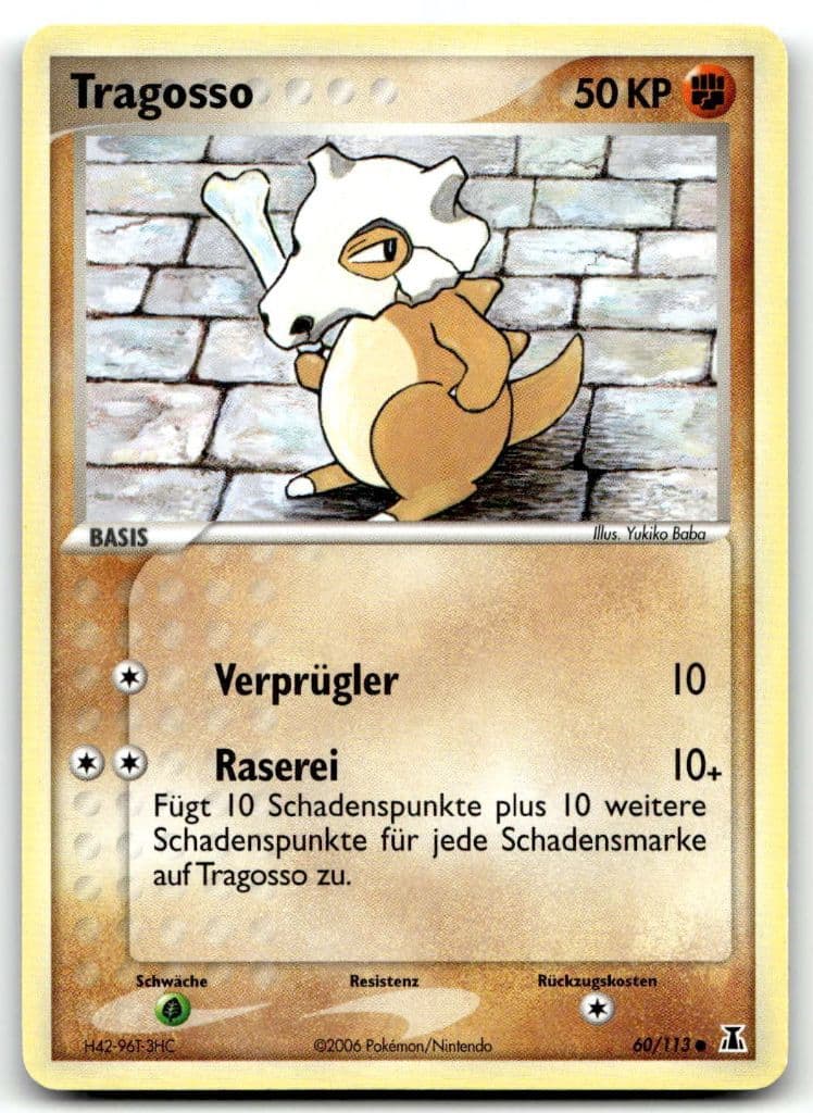Tragosso 60/113 EX Delta Species trading card