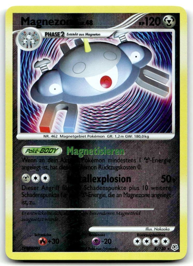 Magnezone LV.48 8/100 Majestic Dawn (Morgengrauen) trading card