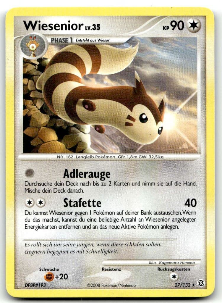 Wiesenior 27/132 Rätselhafte Wunder trading card