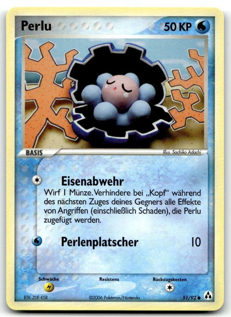 Perlu 51/92 EX Legend Maker trading card