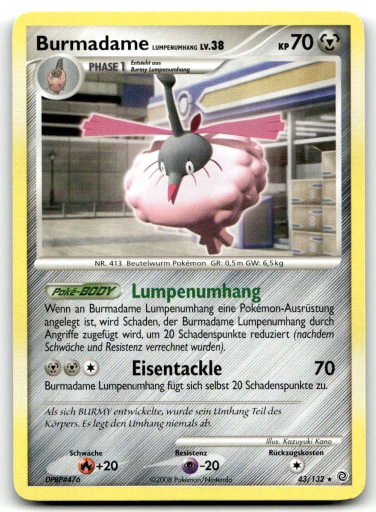 Burmadame Lumpenumhang 43/132 Secret Wonders trading card