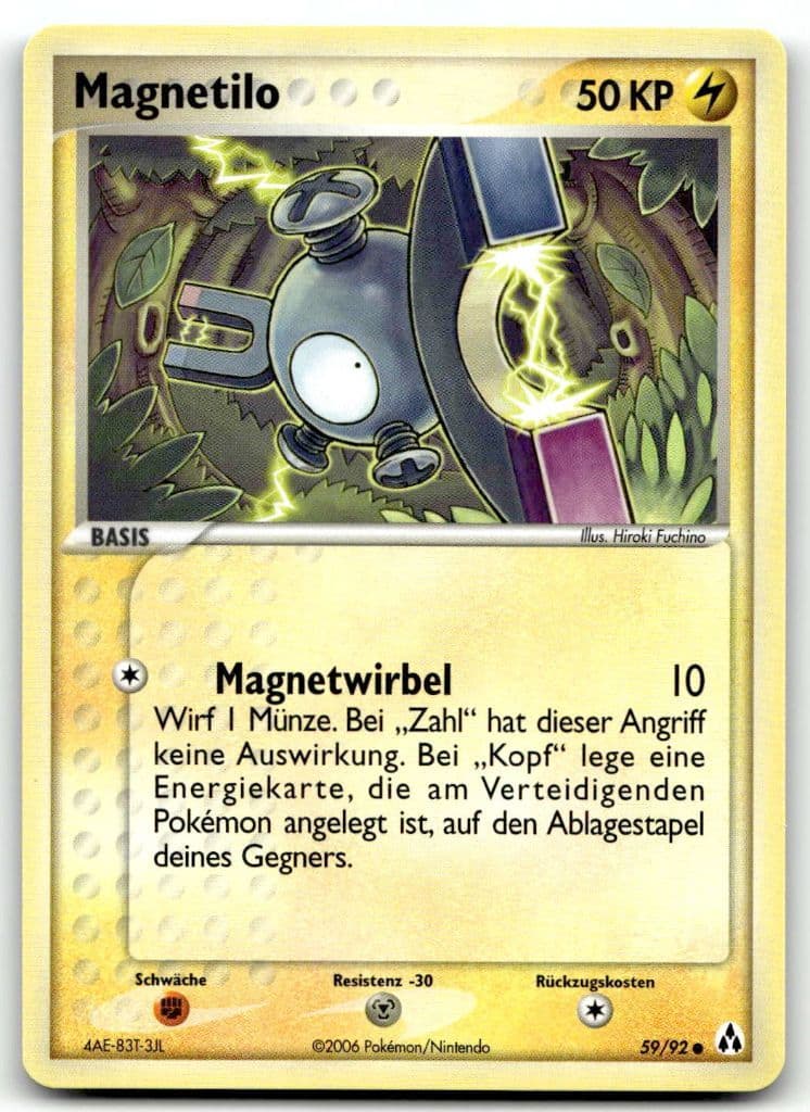 Magnetilo 59/92 EX Legend Maker trading card