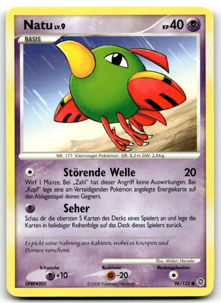 Natu 96/132 Great Encounters trading card