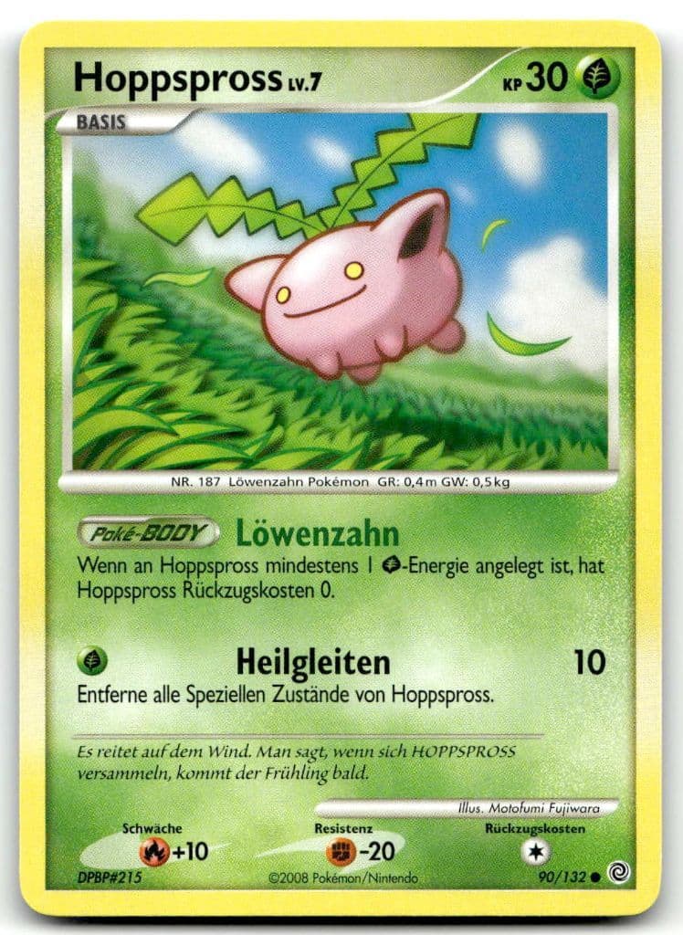 Hoppspross 90/132 Diamond & Pearl - Great Encounters trading card