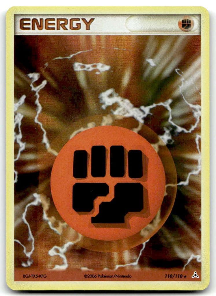 Fighting Energy 110/110 EX Holon Phantoms trading card