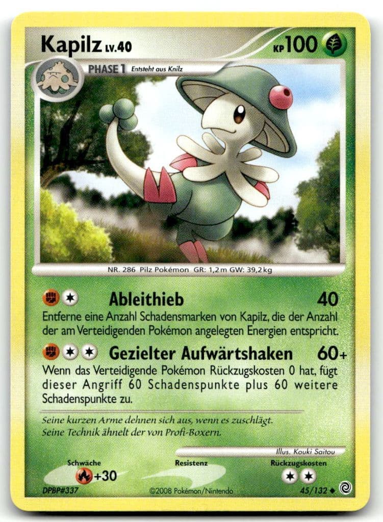 Kapilz LV.40 45/132 Great Encounters trading card